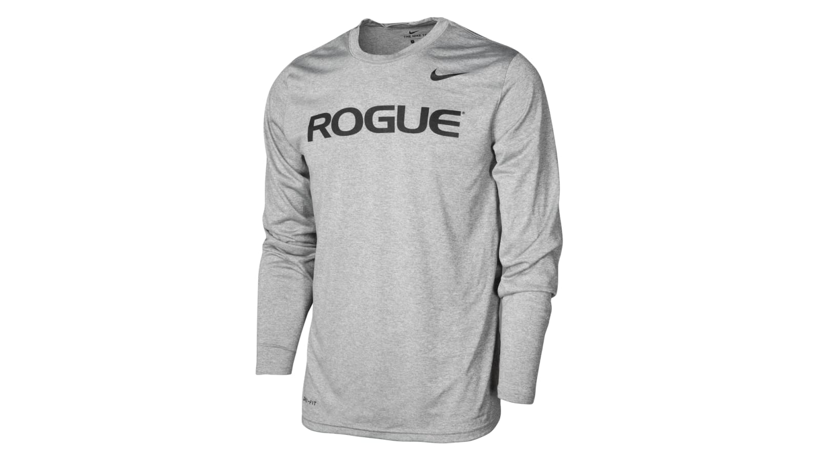 Rogue Nike Dri Fit Legend 2.0 Long Sleeve Tee Heather Gray